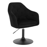 Luxe barkruk van BukkitBow met kunstleer of fluweel, draaibaar en verstelbaar, in een stijlvolle zithoogte van 46,5-62,5 cm.