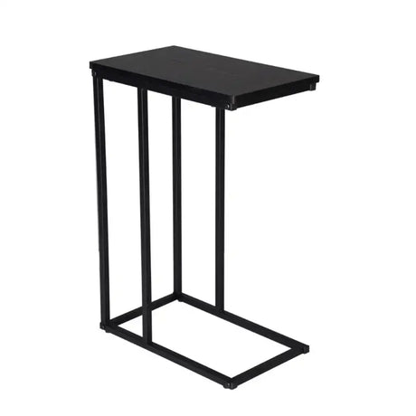 Luxe BukkitBow bijzettafel met metalen frame, geschikt voor laptop, 63 cm hoog, modern design, ideale koffietafel in woonkamer.