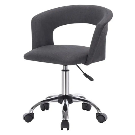 Luxe velvet bureaustoel van BukkitBow met wieltjes, zachte bekleding en ergonomisch ontwerp voor comfortabel werken in huis of kantoor.