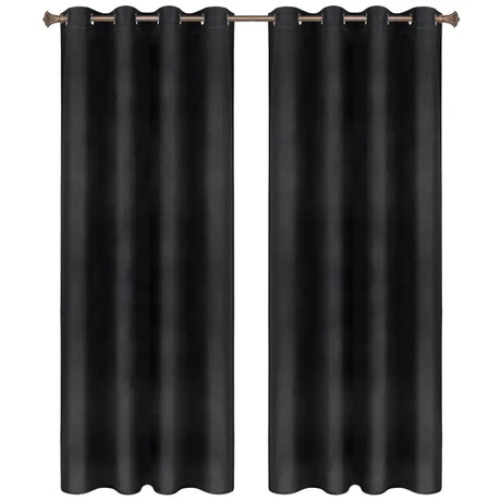 Luxe fluwelen verduisteringsgordijn van BukkitBow, dubbel geweven, 140cm breed, in verschillende lengtes, hangend voor raam.