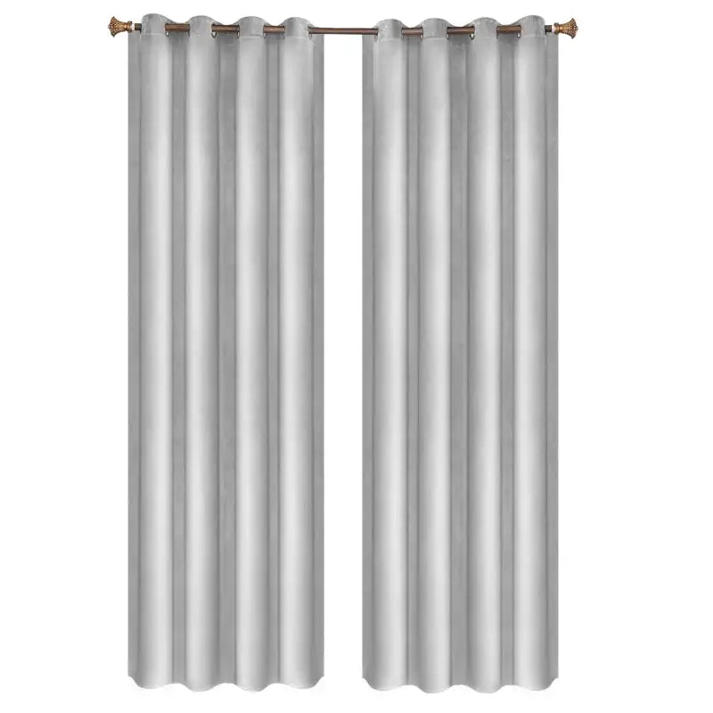 Luxe fluwelen verduisteringsgordijn van BukkitBow, dubbel geweven, 140cm breed, in verschillende lengtes, geschikt voor donkere kamers.