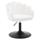 BukkitBow make-up stoel met bloemvormig ontwerp, hoogte verstelbare barkruk met comfortabele zitting en stijlvolle uitstraling.