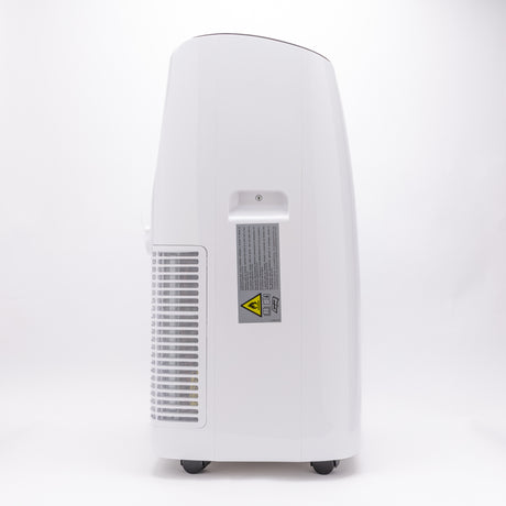 BukkitBow mobiele airconditioner met warmtepomp, Wi-Fi, afvoerslang en raamkit, 12.000 BTU, voor koeling en verwarming.