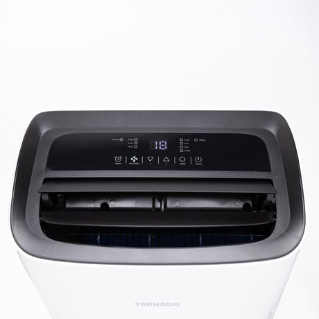BukkitBow mobiele airconditioner met warmtepomp, Wi-Fi, afvoerslang en raamkit, 12.000 BTU, geschikt voor koeling en verwarming