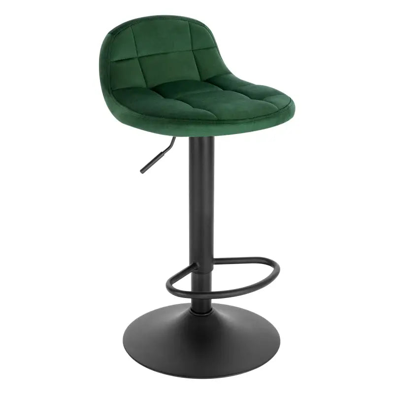 Moderne BukkitBow barkruk met fluweel en metaal, verstelbare hoogte, 360° draaibaar, hoogdichtheidsschuim bekleding, draagvermogen 120kg.