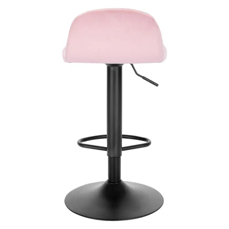 BukkitBow - Moderne Barkruk - Fluweel en Metaal