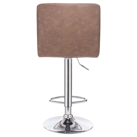 BukkitBow - Moderne Barkruk - Kunstleer en Metaal