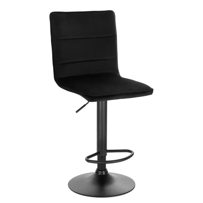 Moderne BukkitBow barkruk met synthetisch leer of fluweel, verstelbaar en draaibaar, ergonomisch ontwerp, zithoogte 59-79 cm.