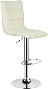 Moderne BukkitBow barkruk met synthetisch leer of fluweel, staal, verstelbaar en draaibaar, ergonomisch design, zithoogte 59-79cm.