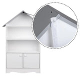 BukkitBow - Moderne Kinderboekenkast met Kastdeurtje en Stervormig Design