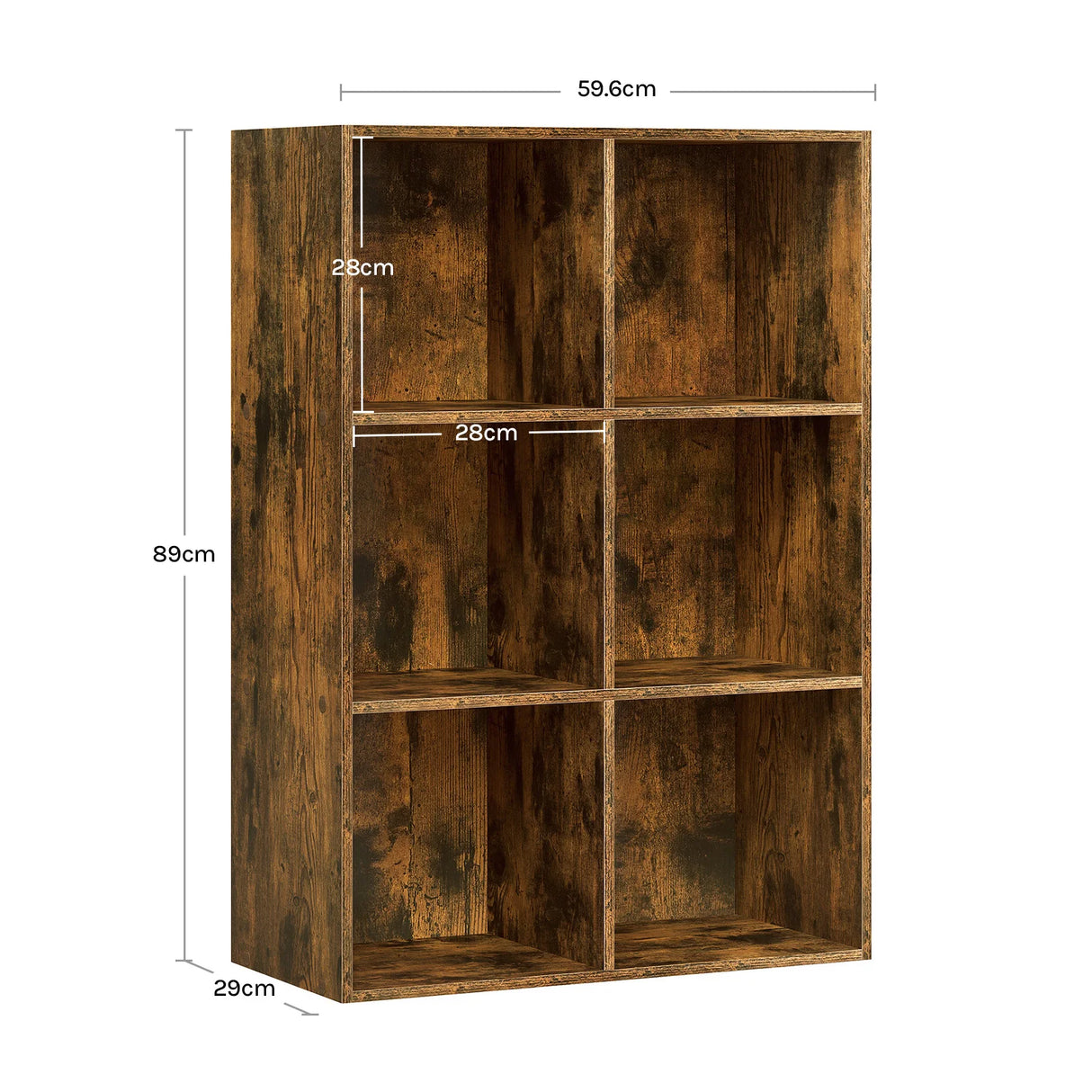 Moderne BukkitBow kubus boekenkast met open vakken, geschikt als roomdivider, in strakke ontwerp en natuurlijke houtafwerking.