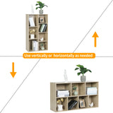 BukkitBow - Moderne Vakkenkast met 7 Vakken - Scandinavisch Design