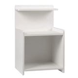 BukkitBow multifunctioneel nachtkastje met afmetingen 40x35x62cm, geschikt als salontafel of decor, tot 5kg belasting.
