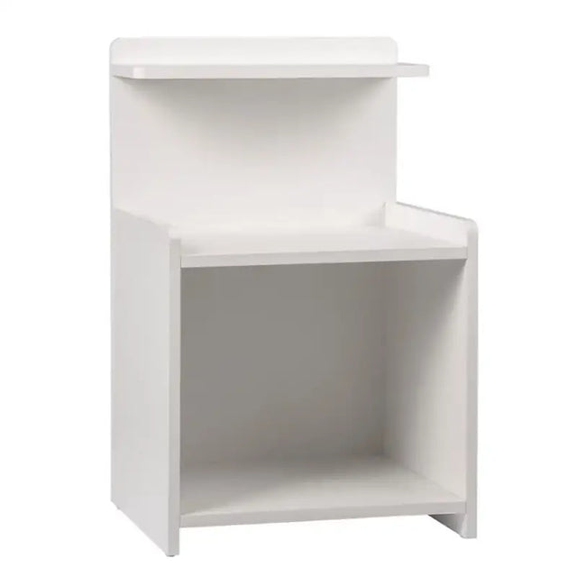 BukkitBow multifunctioneel nachtkastje met afmetingen 40x35x62cm, geschikt als salontafel of decor, tot 5kg belasting.