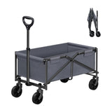 BukkitBow - Opvouwbare Bolderkar - Polyester - 80kg Draagkracht - Handwagen - Camping - Strand