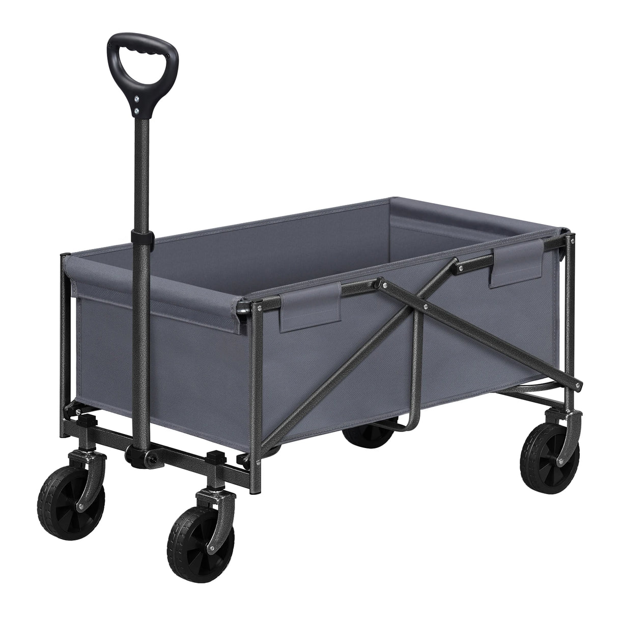 BukkitBow - Opvouwbare Bolderkar - Polyester - 80kg Draagkracht - Handwagen - Camping - Strand