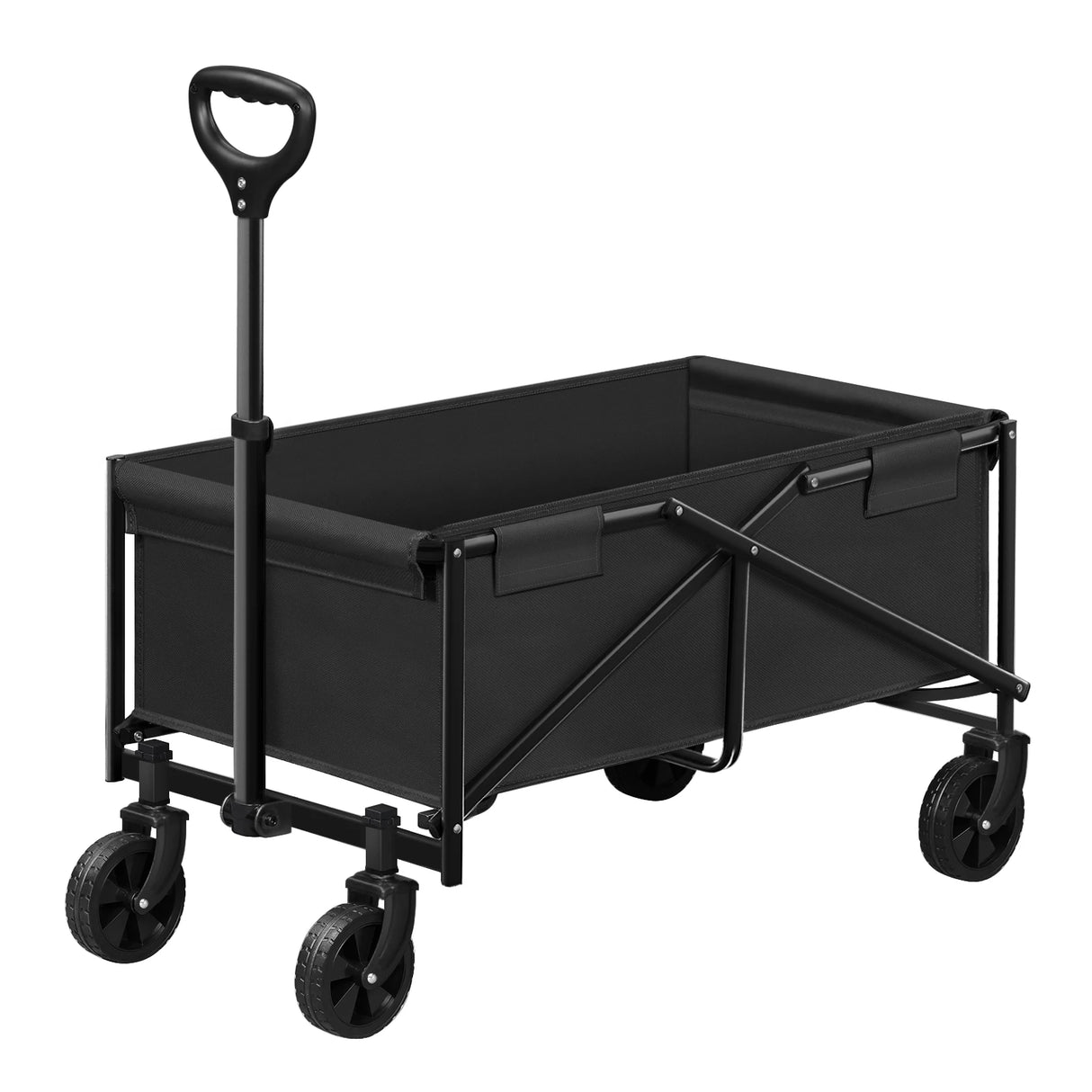 BukkitBow - Opvouwbare Bolderkar - Polyester - 80kg Draagkracht - Handwagen - Camping - Strand