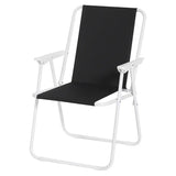 BukkitBow opvouwbare campingstoel met oxford doek en ijzeren frame, lichtgewicht, maximale belasting 100 kg.