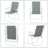 BukkitBow opvouwbare campingstoel met oxford doek en ijzeren frame, ultra lichtgewicht, maximaal 100 kg draagvermogen