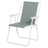 BukkitBow opvouwbare campingstoel met Oxford doek en ijzeren frame, lichtgewicht, max 100 kg belasting, ideale outdoor zitplaats