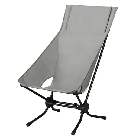 BukkitBow opvouwbare campingstoel met oxford stof, aluminium buizen en opbergtas, ideaal voor kampeeravonden.