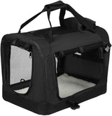 BukkitBow opvouwbare huisdieren draagtas van sterk Oxford stof, met ventilatie en diverse maten voor honden en katten.