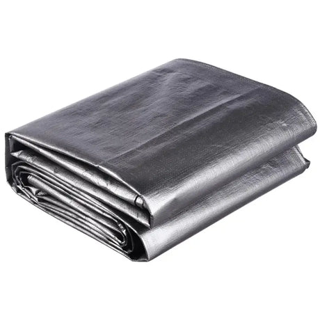 BukkitBow PE afdekzeil 280g/m², waterdicht, UV-bestendig, versterkte randen en metalen oogjes, geschikt voor veelzijdig gebruik.