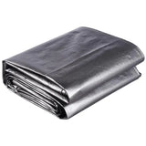 BukkitBow PE afdekzeil 280g/m², waterdicht en UV-bestendig, versterkte randen, metalen oogjes, geschikt voor veelzijdig gebruik.