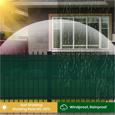 BukkitBow – Privacy Scherm – 180 g/m² Zonwering –