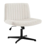 BukkitBow relaxstoel met verstelbare rugleuning en 360° draaibare basis, bekleed met fluweel of kunstleer, comfortabel en stijlvol.