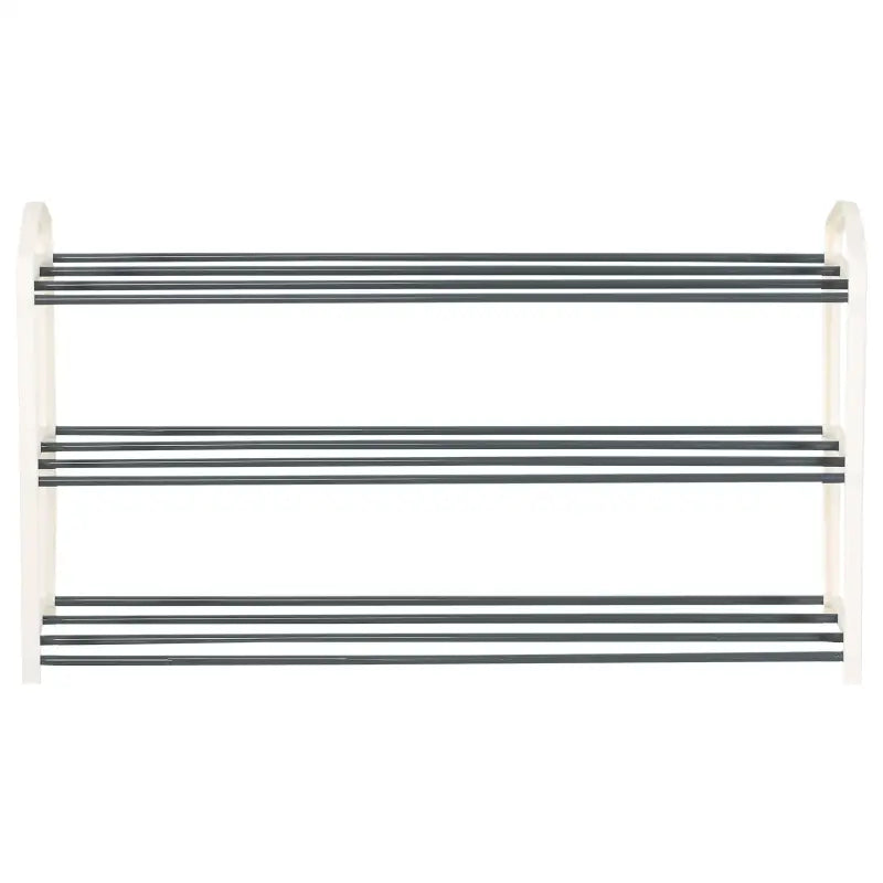 Lichtgewicht en stevige BukkitBow schoenenrek organizer, ruimtebesparend, 79x19,5x45cm, ideaal voor schoenenopslag