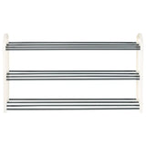 Lichtgewicht en stevige BukkitBow schoenenrek organizer, ruimtebesparend, 79x19,5x45cm, ideaal voor schoenenopslag