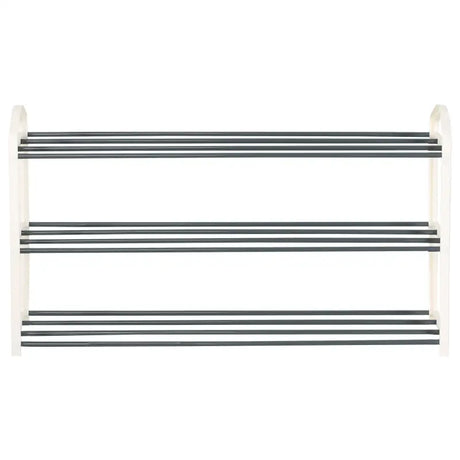 BukkitBow schoenenrek organizer, lichtgewicht en stevig, ruimtebesparend, afmetingen 79x19,5x45cm, voor schoenenopslag