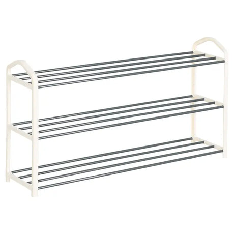 BukkitBow schoenenrek organizer, lichtgewicht en stevig, ruimtebesparend, 79x19,5x45cm voor het ordenen van schoenen.