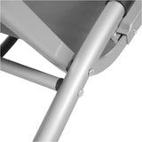 BukkitBow - Schommelende Ligstoel - Textilene en Aluminium