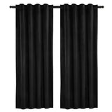 BukkitBow fluwelen gordijn set, 300g/m², 140 cm breed, in verschillende hoogtes, elegant en zacht voor raamdecoratie.