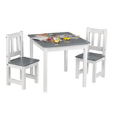 BukkitBow - Set Kindertafel met Stoelen - Veilig en Compact