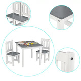 BukkitBow - Set Kindertafel met Stoelen - Veilig en Compact
