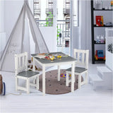 BukkitBow - Set Kindertafel met Stoelen - Veilig en Compact