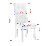 Set van 2 BukkitBow eetkamerstoelen met linnen en fluwelen zitting, massief houten poten, ergonomisch en veelzijdig design.