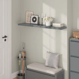 BukkitBow - Set van 3 Zwevende Wandplanken - Fotoplank - Wandrek - Muurdecoratie