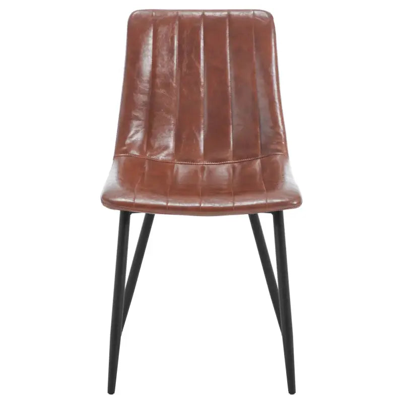 Set van 4 BukkitBow eetkamerstoelen met fluweel of leer, metalen poten en ergonomisch Scandinavisch ontwerp.