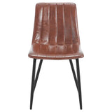 Set van 4 BukkitBow eetkamerstoelen met fluweel of leer, metalen poten en ergonomisch Scandinavisch ontwerp.