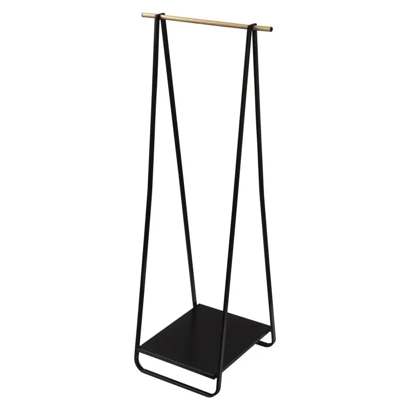 BukkitBow staande kapstok met kledingplank, modern design, ruimtebesparend, eenvoudig te monteren, afmetingen 54x40x141cm.