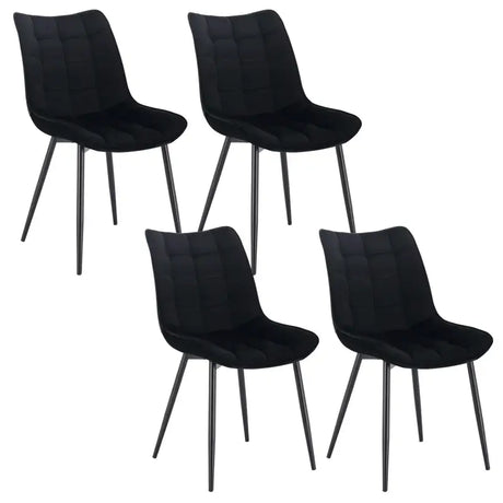 BukkitBow eetkamerstoel met kunstleren en fluwelen bekleding, metalen poten, afmetingen 85,5x46,5x40,5cm, 100kg draagvermogen