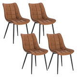 BukkitBow eetkamerstoel met kunstleren en fluwelen bekleding, metalen poten, afmetingen 85,5x46,5x40,5cm, 100kg draagvermogen.