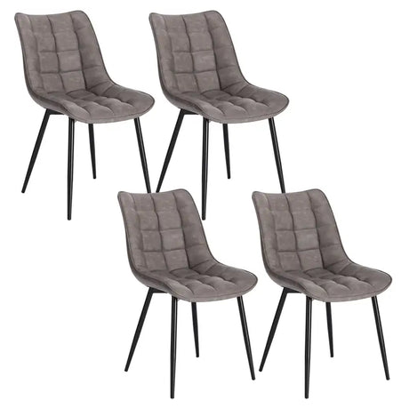 BukkitBow eetkamerstoel met kunstleren bekleding, fluweel, linnen of stoffen, metalen poten, afmetingen 85,5x46,5x40,5cm.