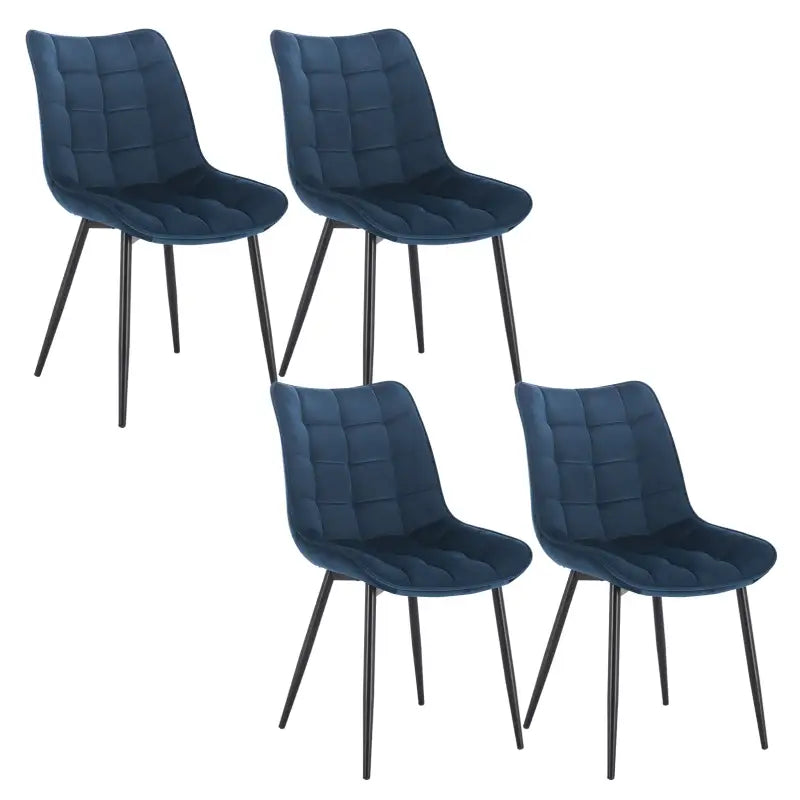 BukkitBow eetkamerstoel met kunstleren, fluwelen en linnen bekleding, metalen poten, afmetingen 85,5x46,5x40,5cm, 100kg draagvermogen.