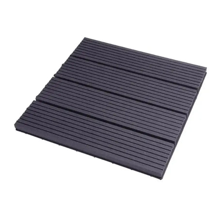 Set van 11 BukkitBow terrasplanken met houtlook, 30x30cm, snel klik systeem, diverse kleuren, geschikt voor vlonder en terras.