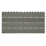 BukkitBow terrasplanken set van 6, houtlook vlonderplanken 30x60cm met snel klik systeem in diverse kleuren voor terras.